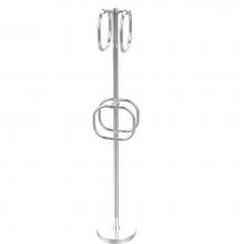 Allied Brass TS-40-PC - Towel Stand with 4 Integrated Towel Rings