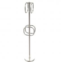 Allied Brass TS-40-PNI - Towel Stand with 4 Integrated Towel Rings