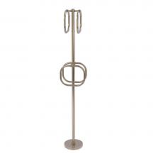 Allied Brass TS-40D-PEW - Towel Stand with 4 Integrated Towel Rings