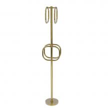 Allied Brass TS-40D-UNL - Towel Stand with 4 Integrated Towel Rings