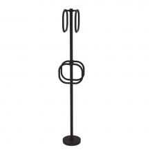 Allied Brass TS-40G-ORB - Towel Stand with 4 Integrated Towel Rings