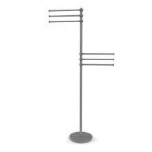 Allied Brass TS-50G-GYM - Towel Stand with 6 Pivoting 12 Inch Arms