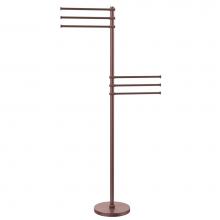 Allied Brass TS-50T-CA - Towel Stand with 6 Pivoting 12 Inch Arms