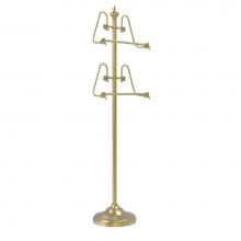 Allied Brass TS-6-SBR - Foor Standing 49 Inch Towel Stand