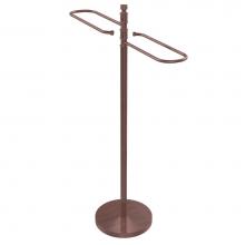 Allied Brass TS-8-CA - Contemporary Free Standing Floor Bath Towel Valet