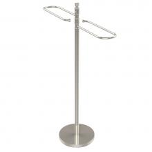 Allied Brass TS-8-PNI - Contemporary Free Standing Floor Bath Towel Valet