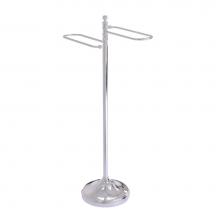 Allied Brass TS-9-PC - Traditional Free Standing Floor Bath Towel Valet