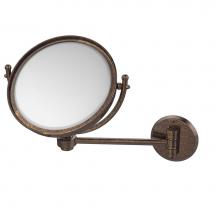 Allied Brass WM-5/2X-VB - 8 Inch Wall Mounted Make-Up Mirror 2X Magnification