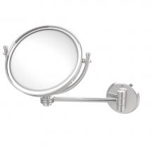 Allied Brass WM-5D/5X-PC - 8 Inch Wall Mounted Make-Up Mirror 5X Magnification