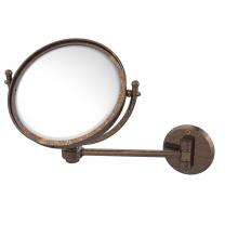 Allied Brass WM-5G/3X-VB - 8 Inch Wall Mounted Make-Up Mirror 3X Magnification