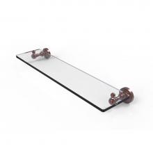 Allied Brass WP-1/22-CA - Waverly Place Collection 22 Inch Glass Vanity Shelf with Beveled Edges