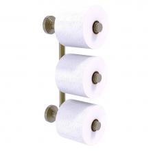 Allied Brass WP-24-3-ABR - Waverly Place Collection 3 Roll Reserve Roll Toilet Paper Holder - Antique Brass