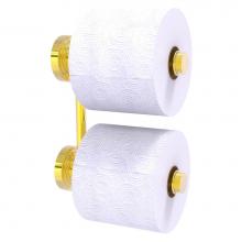 Allied Brass WP-24-RR-2-PB - Waverly Place Collection 2 Roll Reserve Roll Toilet Paper Holder - Polished Brass