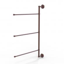Allied Brass WP-27/3/16/28-CA - Waverly Place Collection 3 Swing Arm Vertical 28 Inch Towel Bar