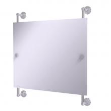Allied Brass WP-27-93-SCH - Waverly Place Landscape Rectangular Frameless Rail Mounted Mirror