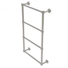 Allied Brass WP-28-30-SN - Waverly Place Collection 4 Tier 30 Inch Ladder Towel Bar