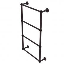Allied Brass WP-28D-30-ABZ - Waverly Place Collection 4 Tier 30 Inch Ladder Towel Bar with Dotted Detail
