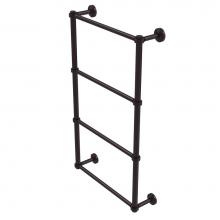 Allied Brass WP-28G-24-ABZ - Waverly Place Collection 4 Tier 24 Inch Ladder Towel Bar with Groovy Detail