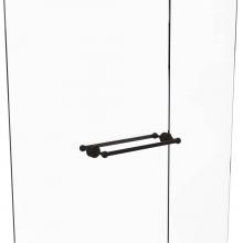 Allied Brass WP-41-BB-18-ORB - Waverly Place Collection 18 Inch Back to Back Shower Door Towel Bar