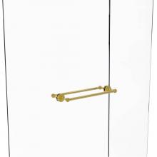 Allied Brass WP-41-BB-18-PB - Waverly Place Collection 18 Inch Back to Back Shower Door Towel Bar