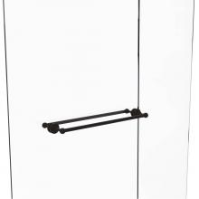 Allied Brass WP-41-BB-24-ORB - Waverly Place Collection 24 Inch Back to Back Shower Door Towel Bar