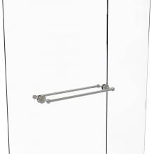 Allied Brass WP-41-BB-24-SN - Waverly Place Collection 24 Inch Back to Back Shower Door Towel Bar