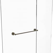 Allied Brass WP-41-SM-24-ABR - Waverly Place Collection 24 Inch Shower Door Towel Bar