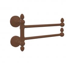 Allied Brass WP-GTB-2-ABZ - Waverly Place Collection 2 Swing Arm Towel Rail