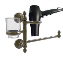 Allied Brass WP-GTBD-1-ABR - Waverly Place Collection Hair Dryer Holder and Organizer
