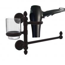 Allied Brass WP-GTBD-1-ORB - Waverly Place Collection Hair Dryer Holder and Organizer