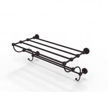 Allied Brass WP-HTL/24-5-ABZ - Waverly Place Collection 24 Inch Train Rack Towel Shelf