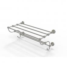 Allied Brass WP-HTL/24-5-SN - Waverly Place Collection 24 Inch Train Rack Towel Shelf