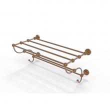 Allied Brass WP-HTL/36-5-BBR - Waverly Place Collection 36 Inch Train Rack Towel Shelf
