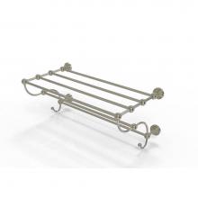 Allied Brass WP-HTL/36-5-PNI - Waverly Place Collection 36 Inch Train Rack Towel Shelf