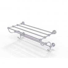 Allied Brass WP-HTL/36-5-SCH - Waverly Place Collection 36 Inch Train Rack Towel Shelf