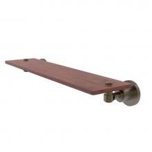 Allied Brass WS-1-22-IRW-ABR - Washington Square Collection 22 Inch Solid IPE Ironwood Shelf