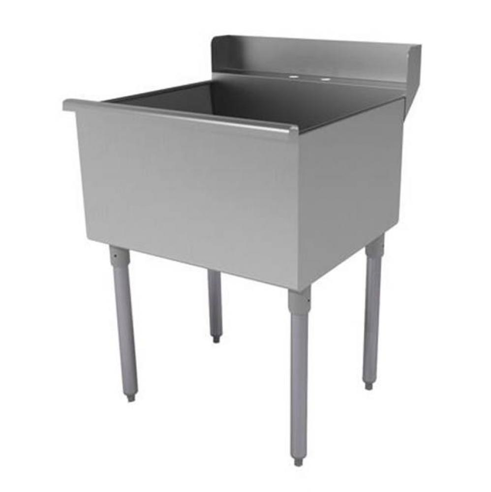 Square Corner Scullery Sink