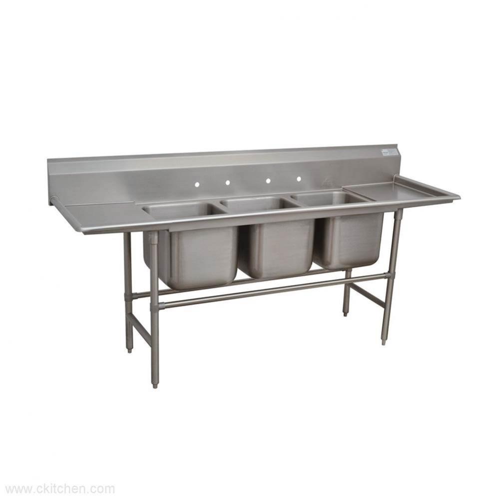 Regaline Sink, 3-compartment