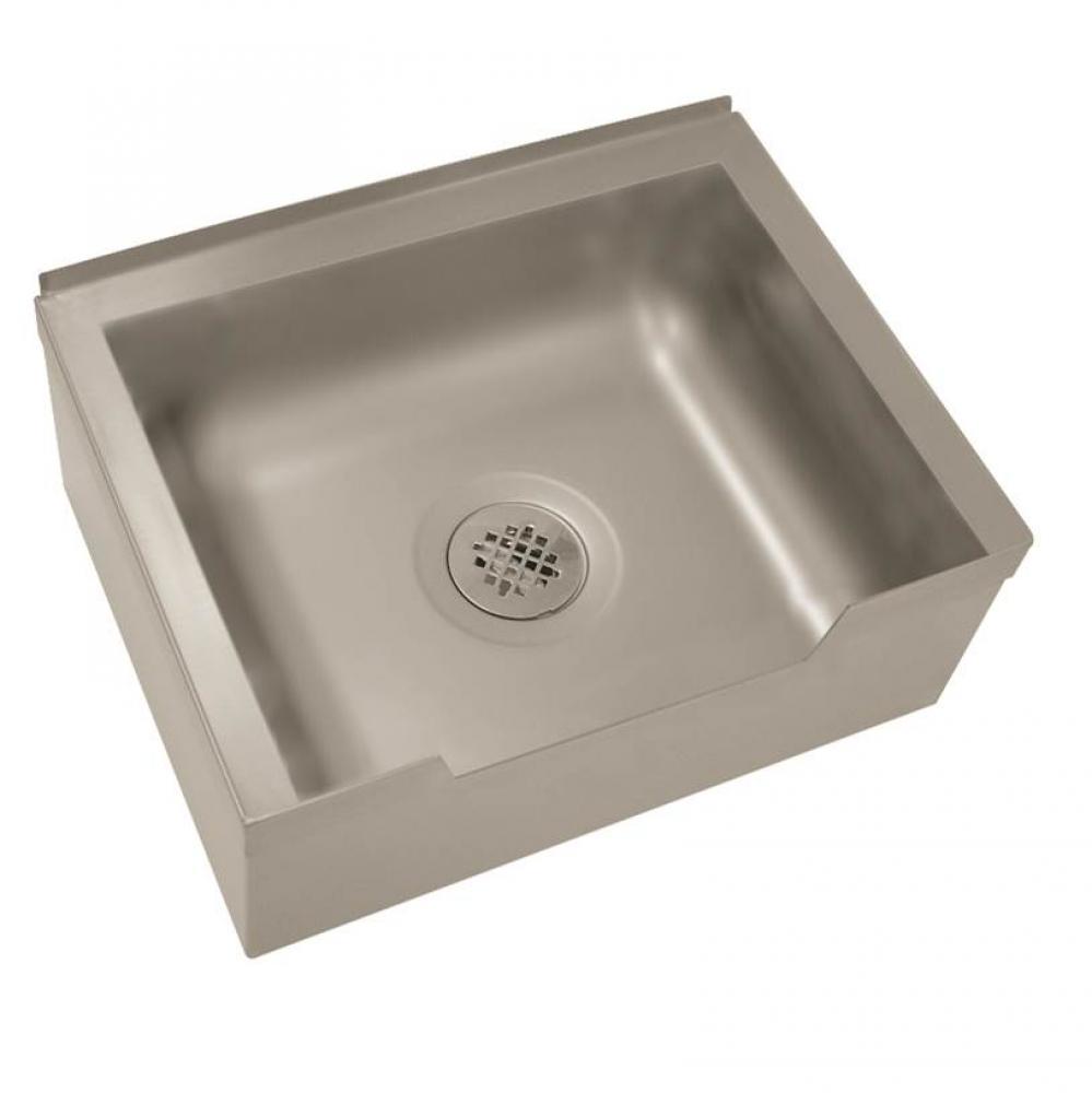 Mop Sink with Drop Front, floor mounted