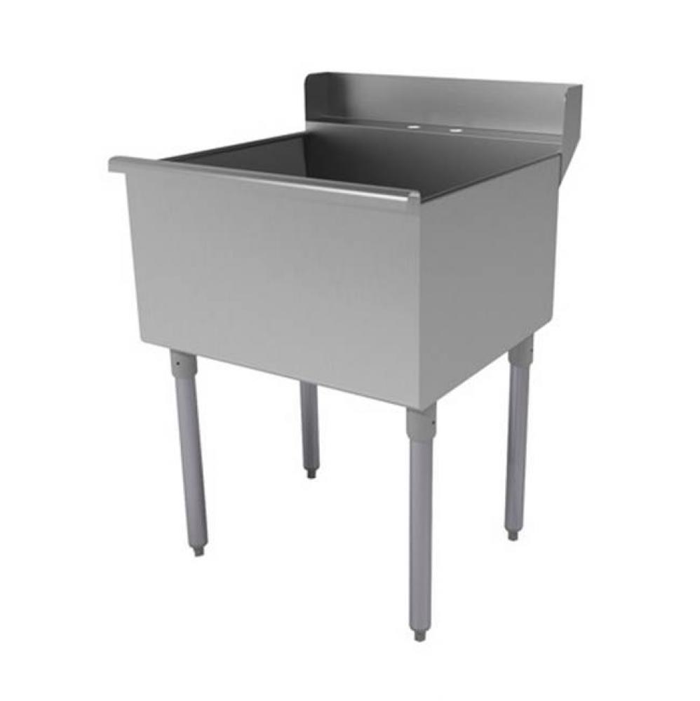 Square Corner Scullery Sink