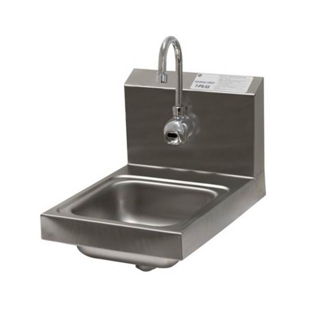 Hand Sink With Double Side Splashes