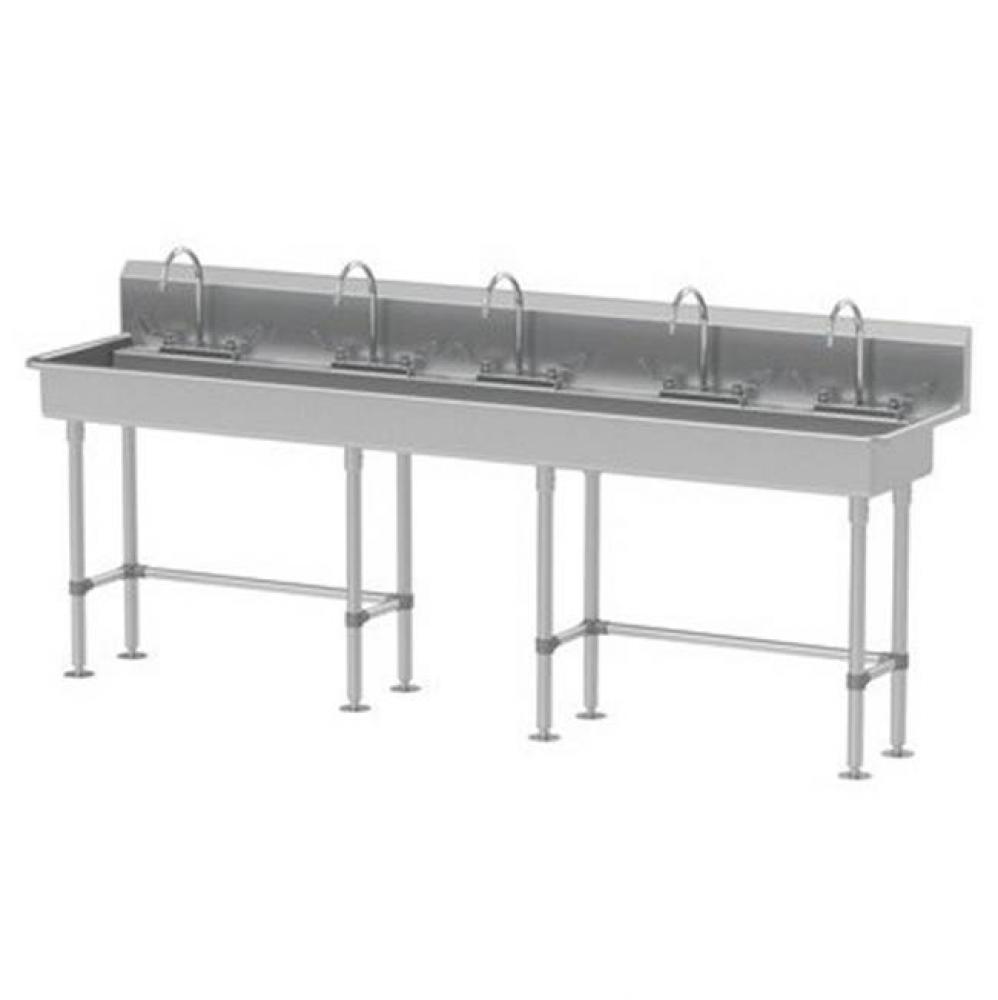 Multiwash Hand Sink With Rear Deck