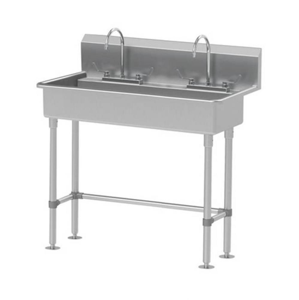 Multiwash Hand Sink With Rear Deck