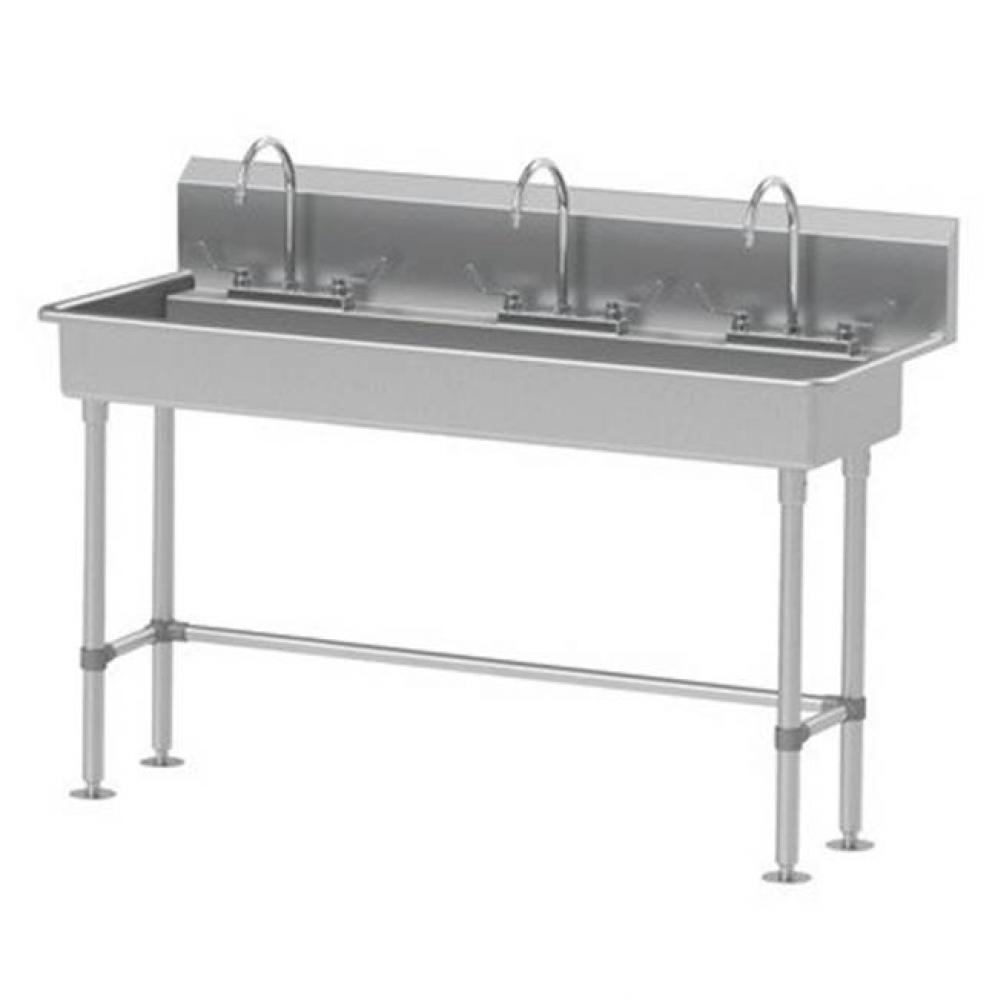 Multiwash Hand Sink With Rear Deck