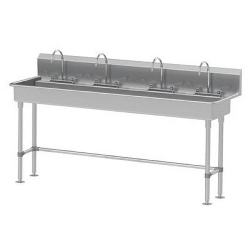 Multiwash Hand Sink With Rear Deck