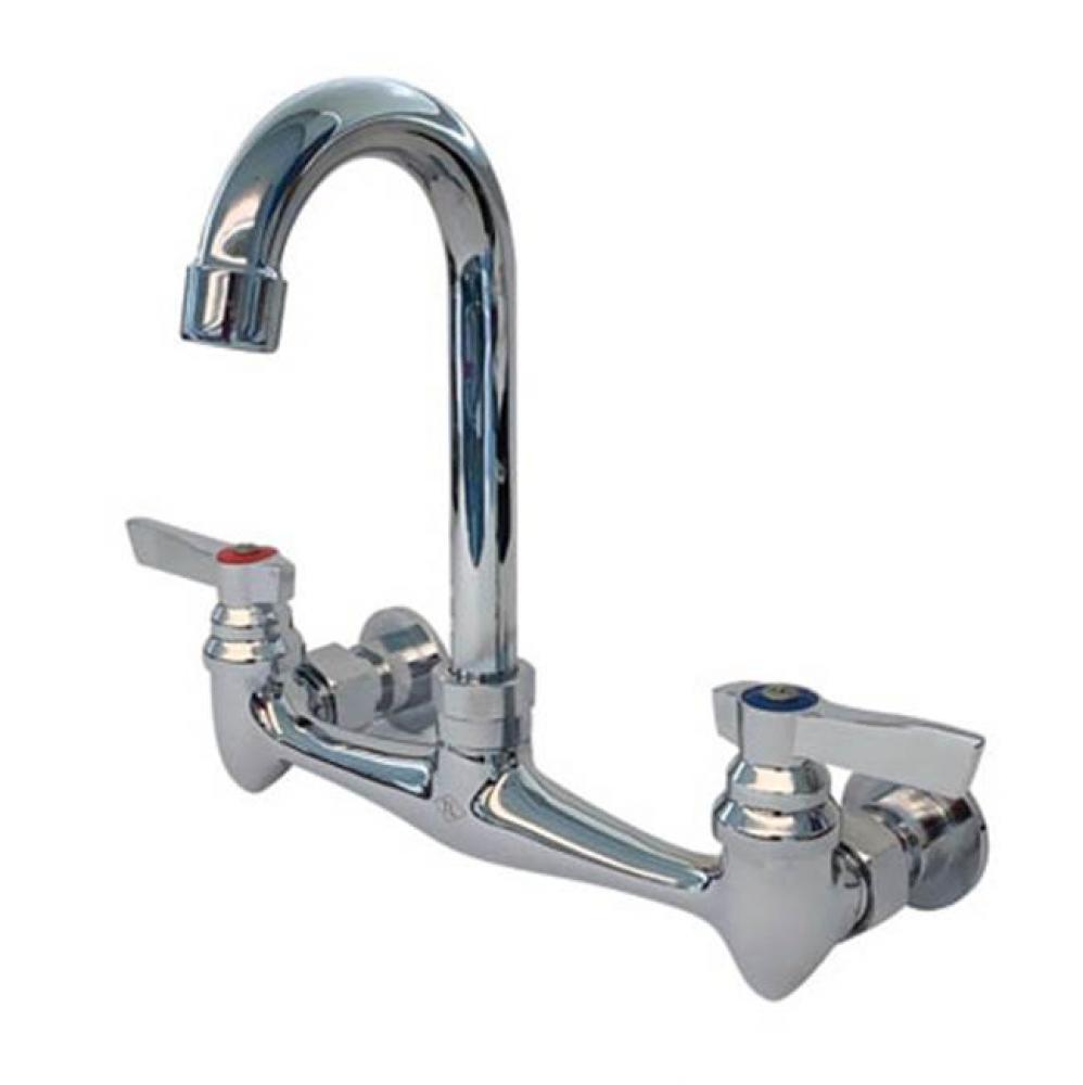 Splash Mounted Gooseneck Faucet