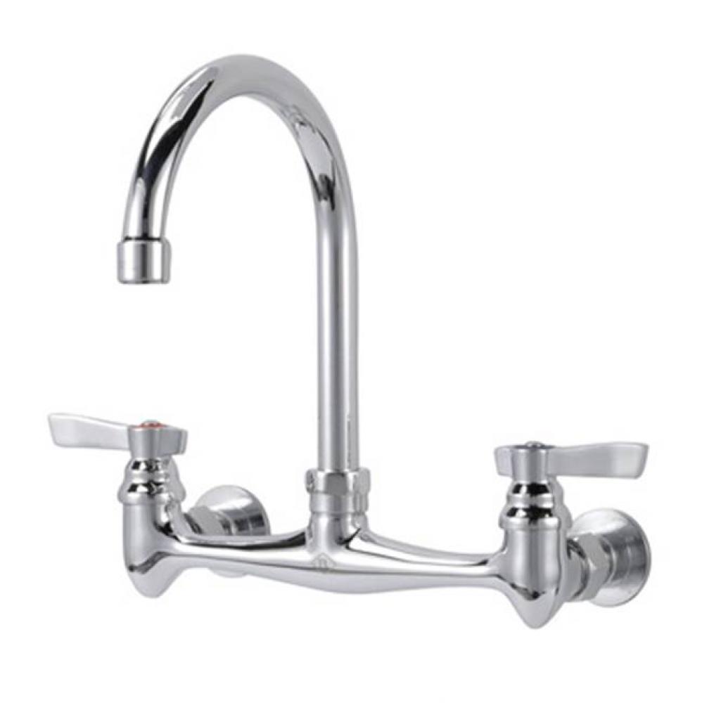 Splash Mounted Gooseneck Faucet