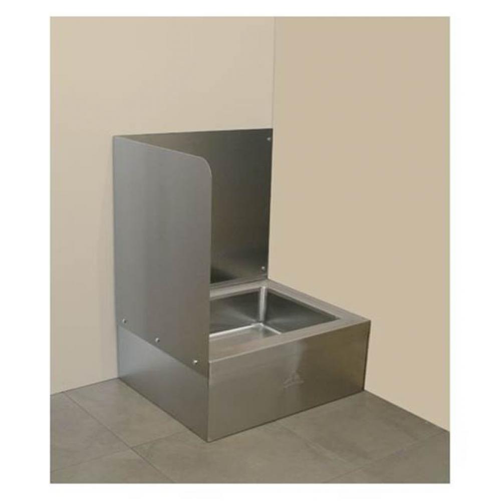 Left And Rear Splash For 9-Op-33 Mop Sink