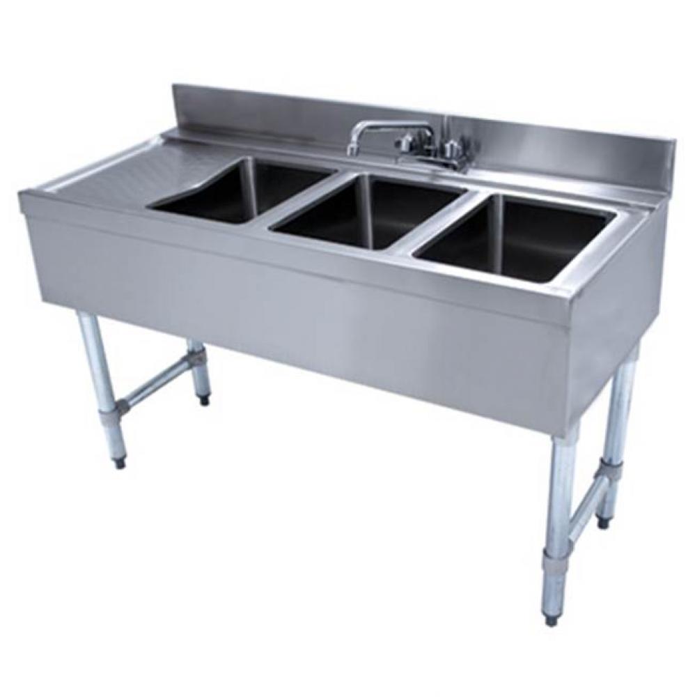 Underbar Basics Sink Unit, 3-compartment