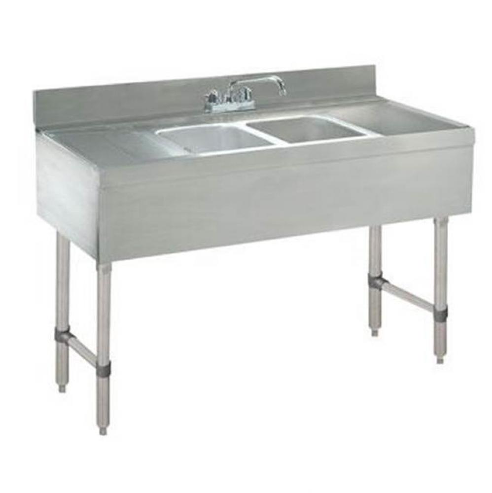 Underbar Basics Sink Unit, 2-compartment